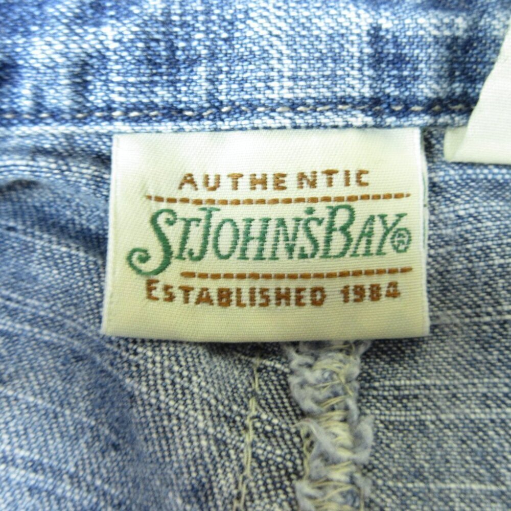 St. John's Bay Long Denim Jean Skirt Size 14 - Picture 4 of 10
